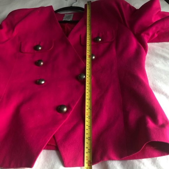 Vintage 100% Silk Matching Skirt Suit Set - Picture 5 of 15